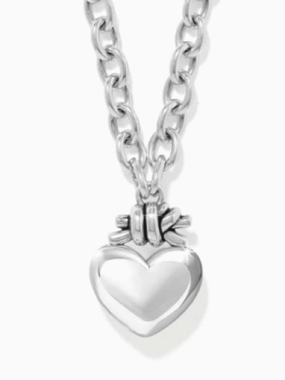 🌸Brighton ‘ Interlok Love Knot’ Heart Necklace